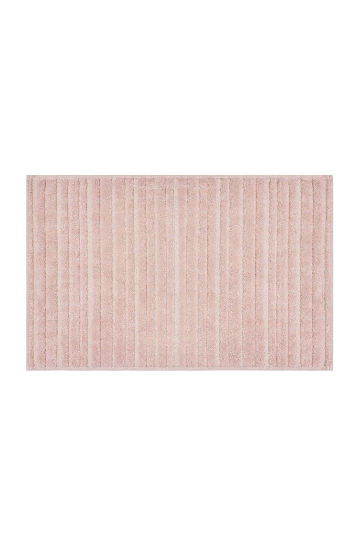 Lines Natural Cotton 2 Piece Bathroom Rug Set - Swordslife