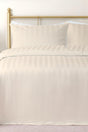 Lior Striped Cotton Satin King Size Duvet Cover