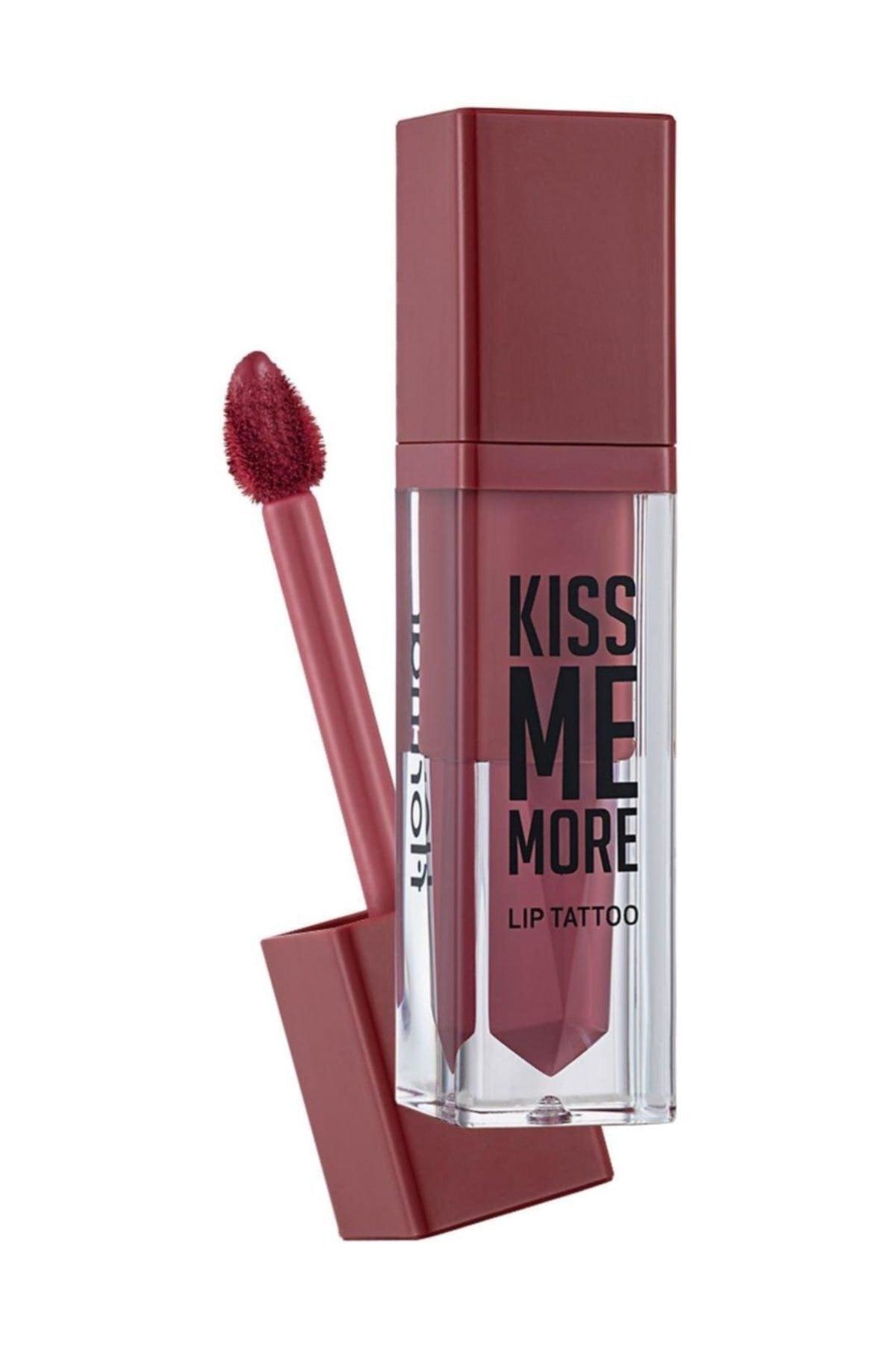 Liquid Matte Lipstick - Kiss Me More Lip Tattoo No: 05