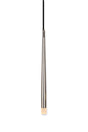 Long Led Silver Color Coated Single Led Pendant Lamp - Swordslife