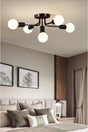 Loop Modern Design Black Color (without light bulb) Five Chandelier - Swordslife