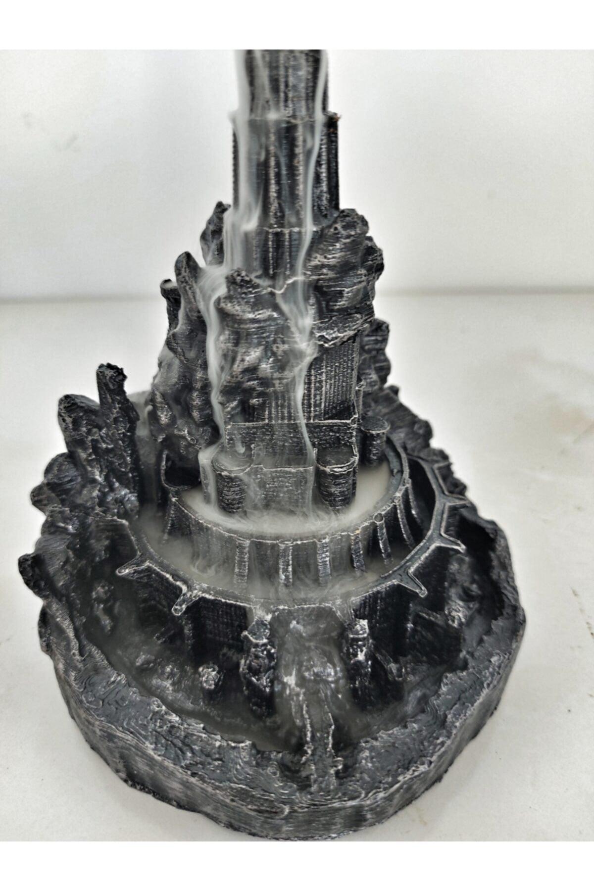 Lord Of The Rings Eye Mountain Barad Stop Incense Holder Bust Trinket Stream Incense - Swordslife