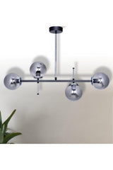 Loreal 4 Glass Modern Chandelier - Swordslife