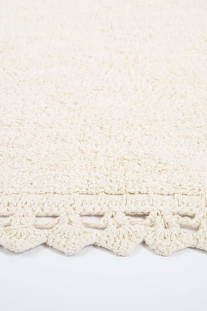 Lorna Bath Mat Cream 40x60 60x90