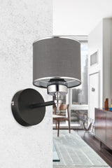 Lotus Anthracite Hat Sconce - Swordslife