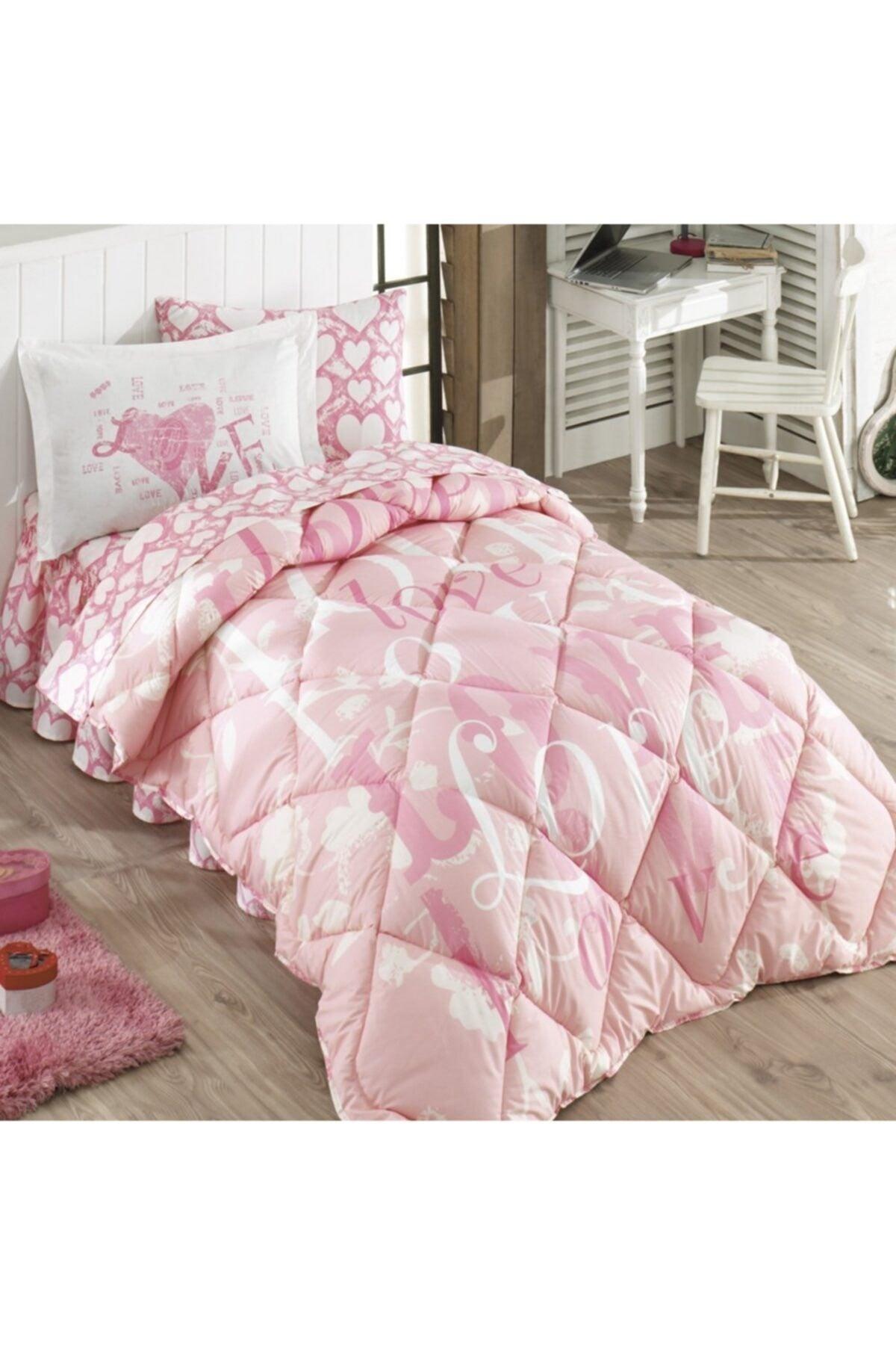 Love Pink - Poplin Single Sleeping Set