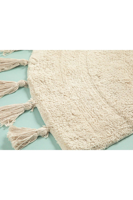 Luna Cotton Bath Mat 55x90 Cm Beige