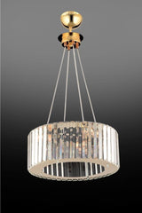 Luxury Diamond 35 Cm Gold Crystal Stone Chandelier - Swordslife