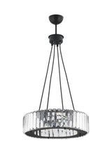 Luxury Diamond 37 Cm Black Chandelier - Swordslife