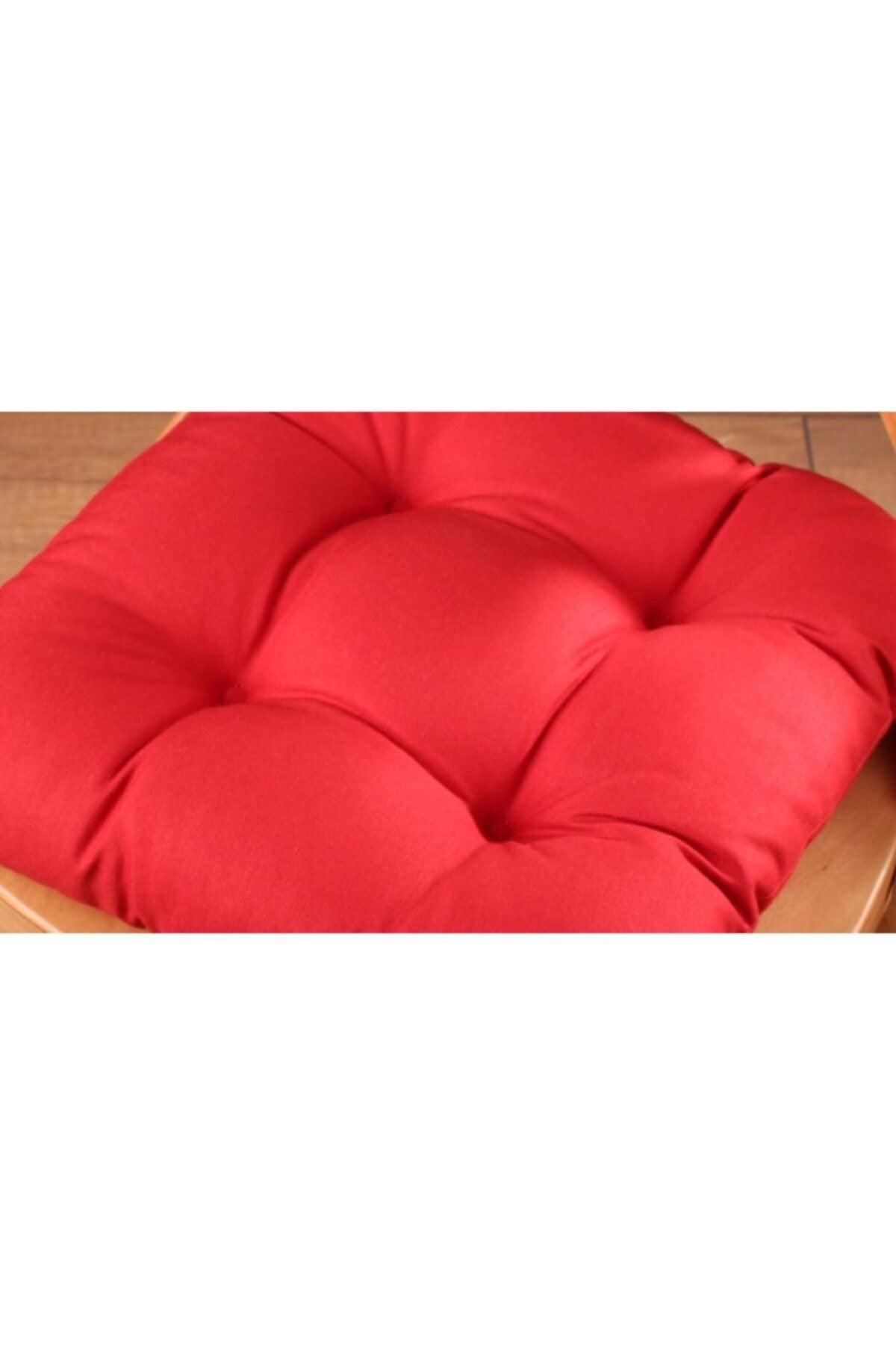 Lux Pofidik Red Chair Cushion Special Stitched Laced 40x40cm - Swordslife