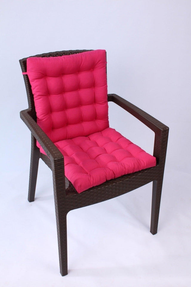 Lux Pofidik Rattan Lotus Chair Cushion 45x95 Fuchsia - Swordslife