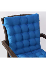 Lux Pofidik Rattan Lotus Chair Cushion 45x95 Blue - Swordslife