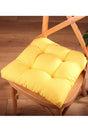 Lux Pofidik Yellow Chair Cushion Specially Stitched Laced 40x40cm - Swordslife