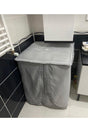 Luxury Silvery Washing Machine Cover-gray - Swordslife