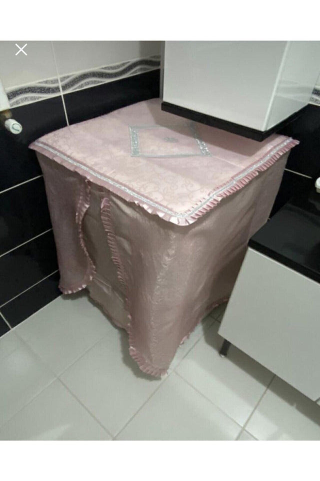 Luxury Silvery Washing Machine Cover-powder - Swordslife