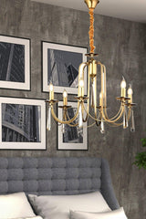 Luxury Modern Elegance Pendant Chandelier Tumbled 5 Countess Chandelier - Swordslife