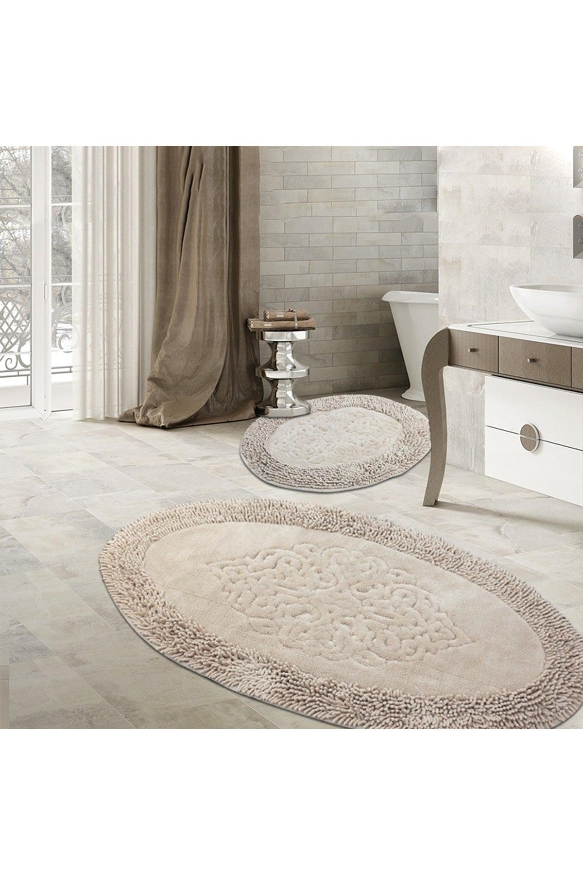 Macoroni Oval Set of 2 Bath Mats