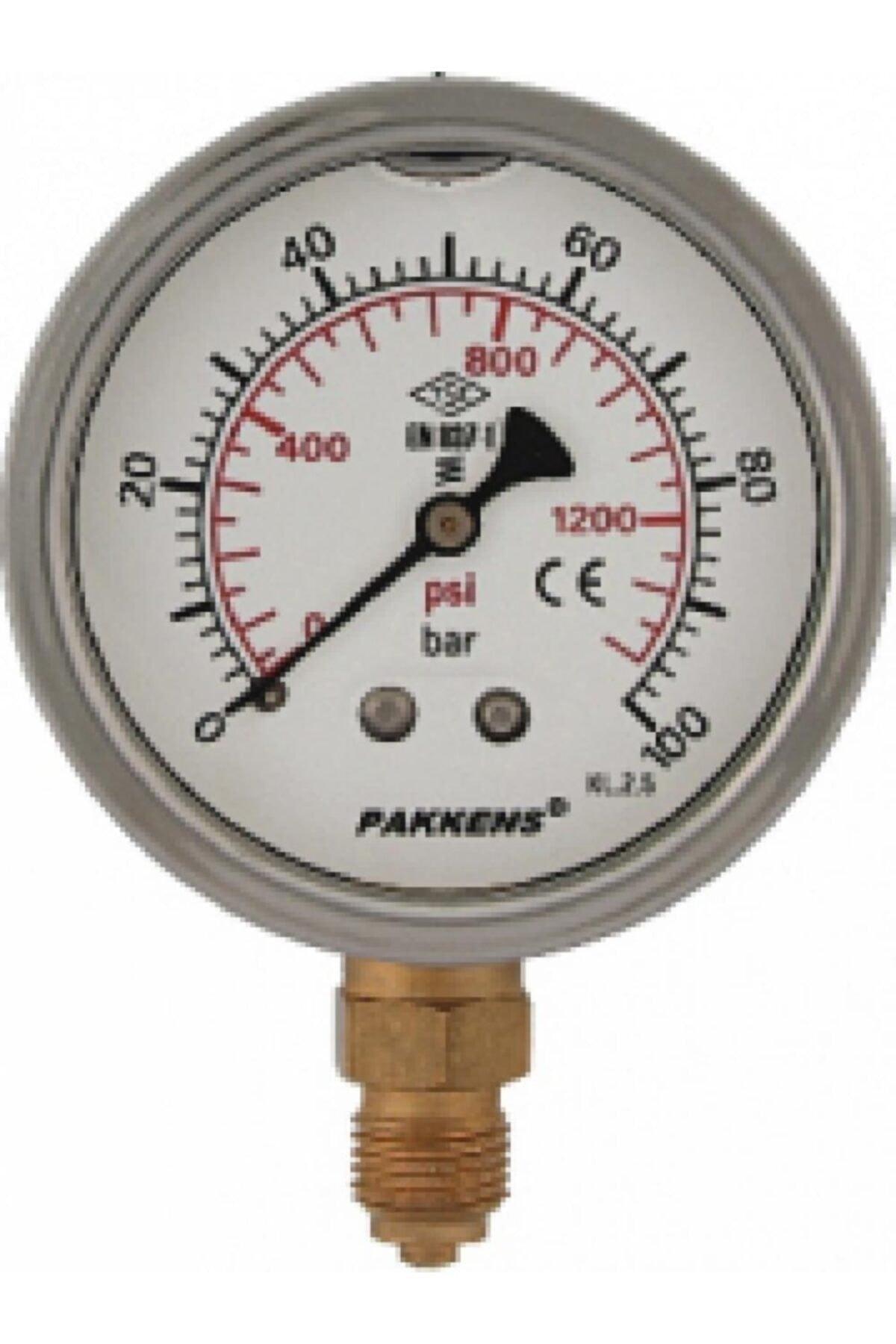 Manometer Gre. 1/2-100mm 100 Bar