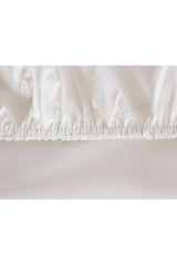 Manon Ranforce Single Bed Sheet - Ecru - Swordslife