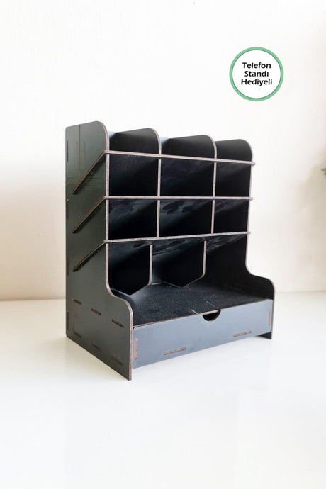 Martı Drawer Pen Holder Desktop Organizer