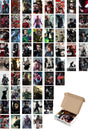 Marvel Wall Poster Collage Set- Avengers Movie Scenes - 60 Pieces - Adhesive Back - Boxed Set - Swordslife