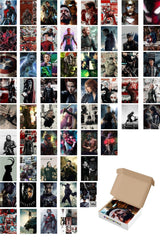 Marvel Wall Poster Collage Set- Avengers Movie Scenes - 60 Pieces - Adhesive Back - Boxed Set - Swordslife