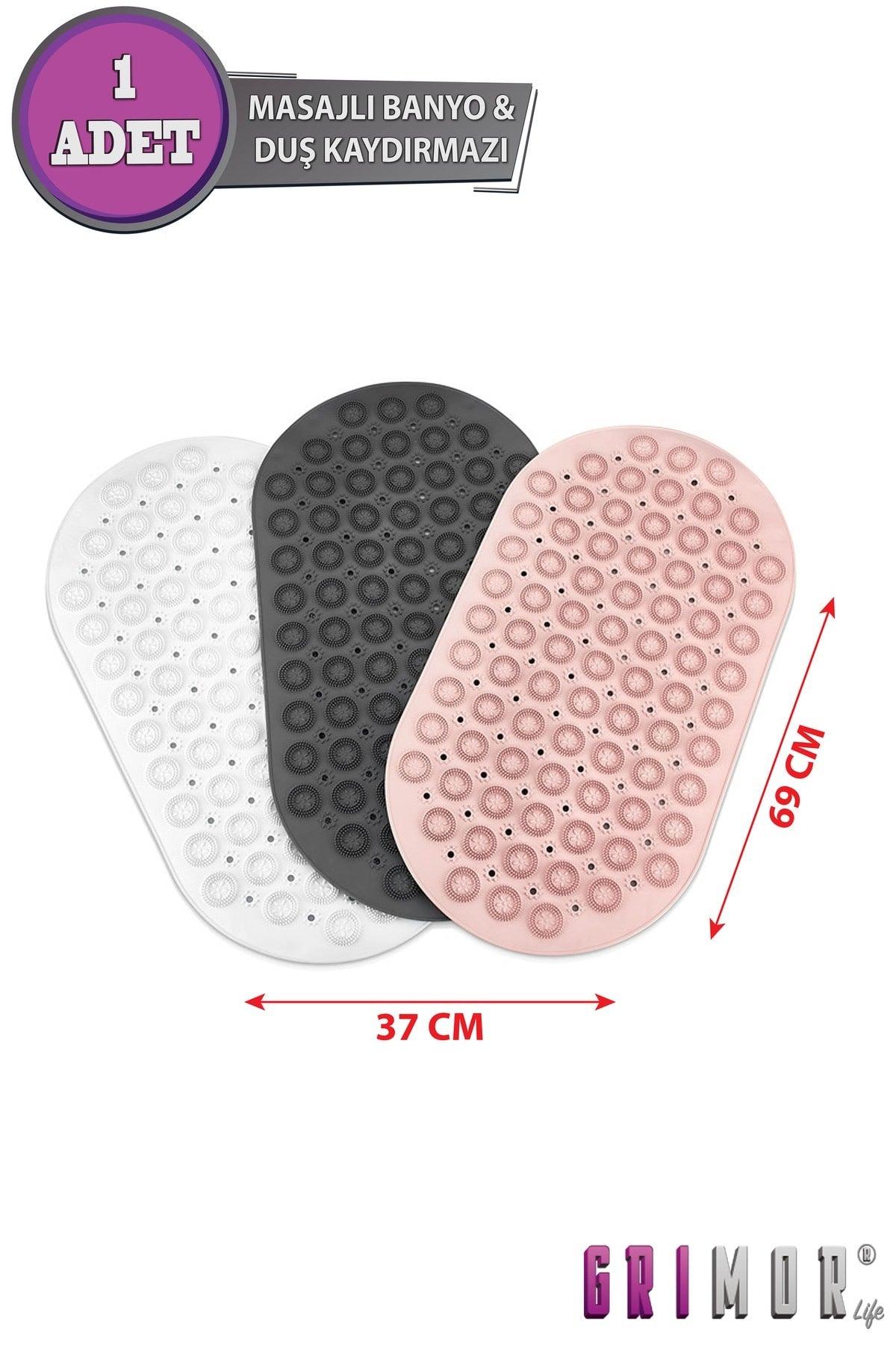 Massage Bath Math Bath & Shower Anti-Slip Pink Color Massage Model - Swordslife