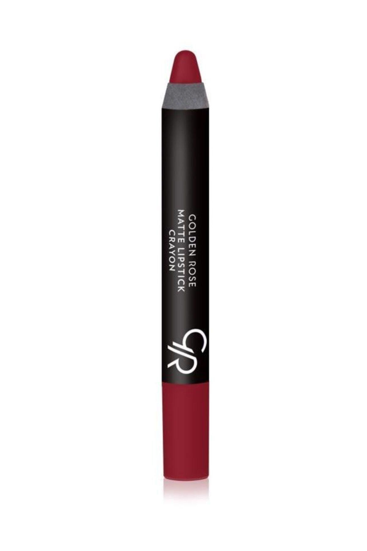 Matte Pencil Lipstick - Matte Lipstick Crayon No: 04