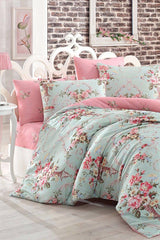 Mature Duvet Cover Set Double Alanur Pink - Swordslife