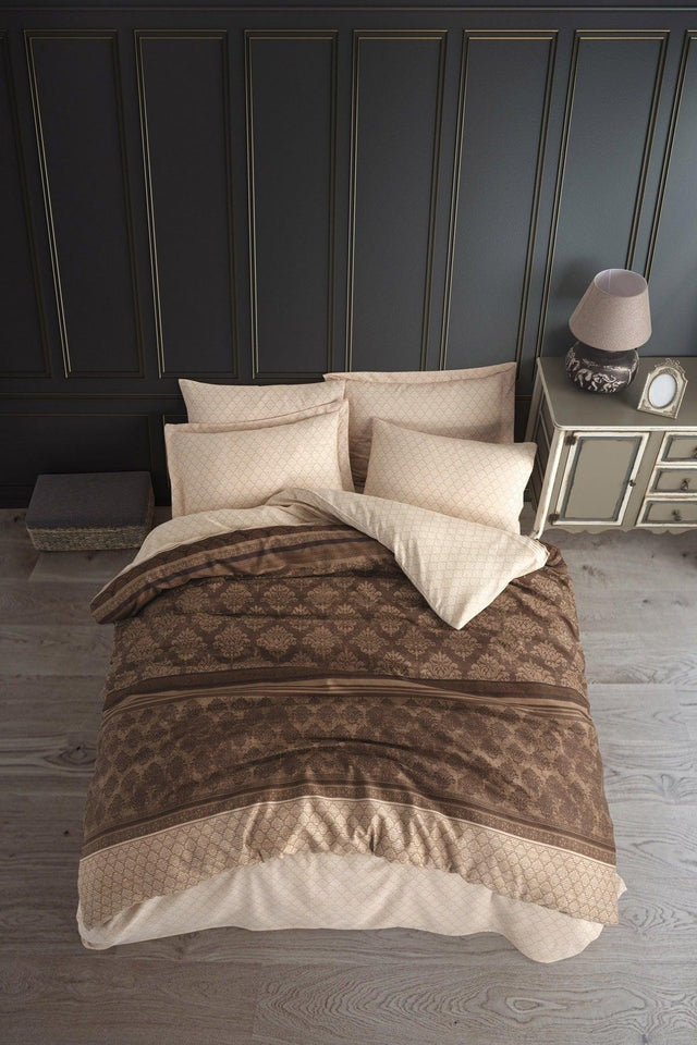 Mature Duvet Cover Set Double Creative Coffee - Swordslife