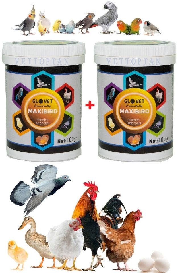 Maxibird 100 Gr 2 Pieces Premix Vitamin