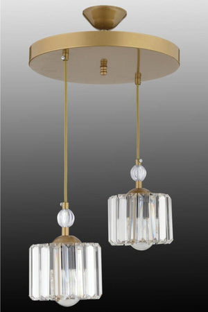 Maya 2 Tumbled Y-10 Stone Chandelier - Swordslife