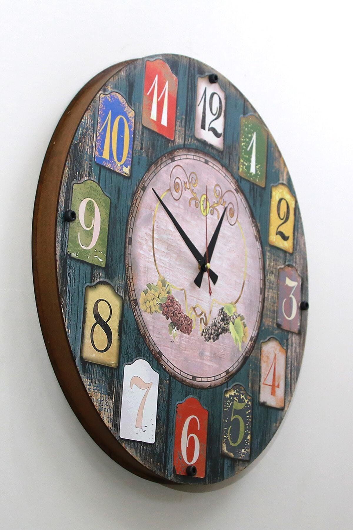 Mdf Wall Clock 55cm Ms5525 - Swordslife