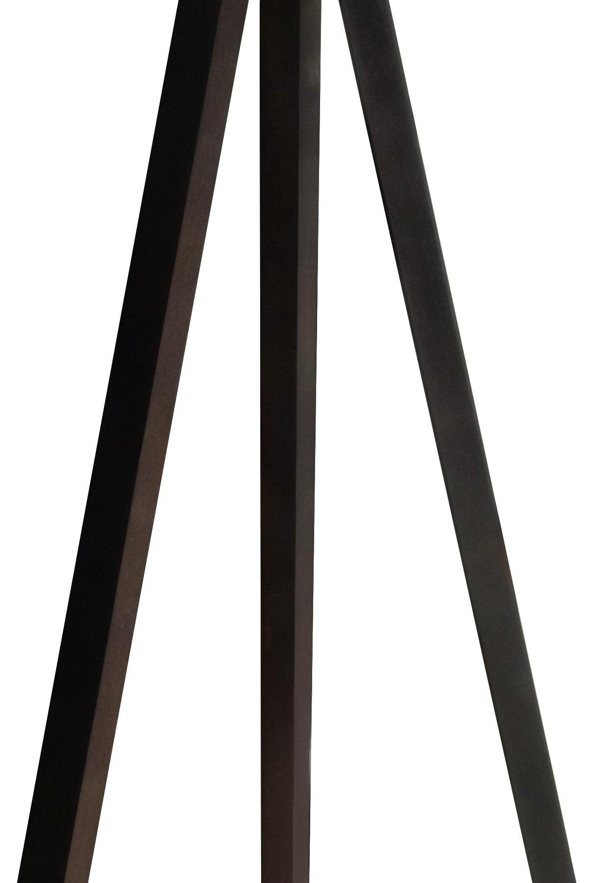 Mdf Floor Lamp - Cream/brown