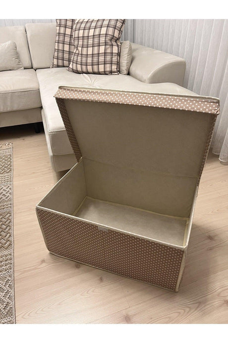 Mega Mehrzweck-Speicherbox, Box Scrap, Box, Organizationary, Spielzeug Box Beige Pattern 40x60x30 - Swordslife