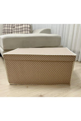 Mega Mehrzweck-Speicherbox, Box Scrap, Box, Organizationary, Spielzeug Box Beige Pattern 40x60x30 - Swordslife