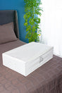 Mega Size Base Base Patterned White Color Printed Storage Bag 74 X 46 X 22 Cm - Swordslife