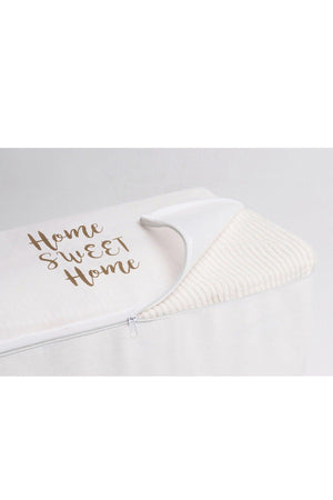 Mega Size White Color Printed Storage Bag 74 x 46 x 46