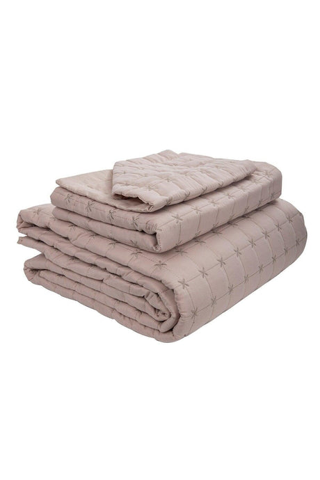 Meltem Double Bedspread Cream - Cappucino - Swordslife