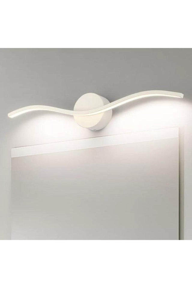 Mercury White Bathroom Mirror Table Sconce White Led Wall Sconce - Swordslife