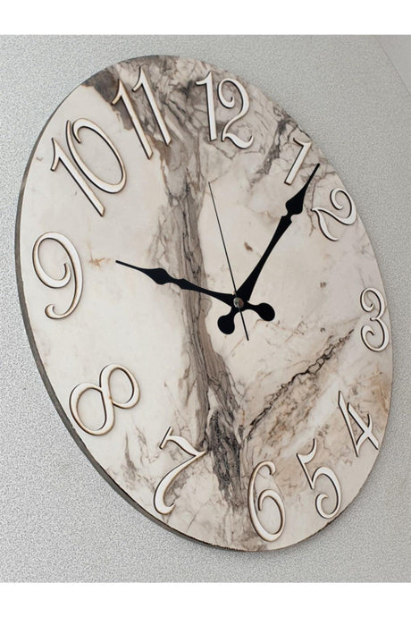 Marble Patterned Wall Clock - Swordslife