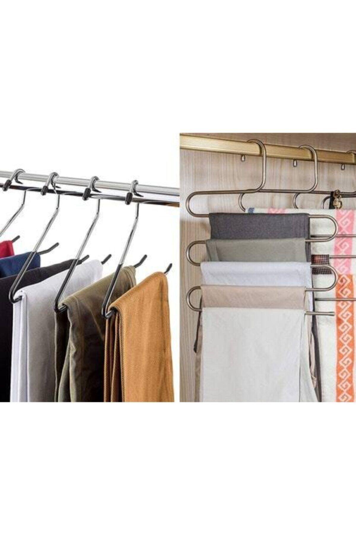 Metal 5 Tier Trousers Scarf Hanger