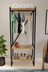 Metal Coat Rack Clothes Rack Cloakroom