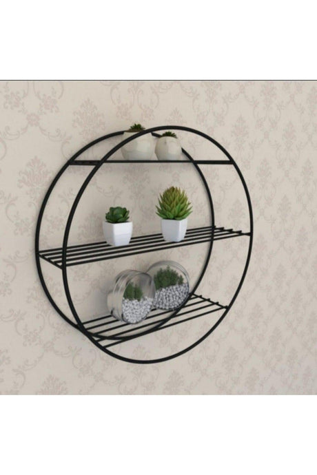 Metal Round Thick Wire Frame Decorative