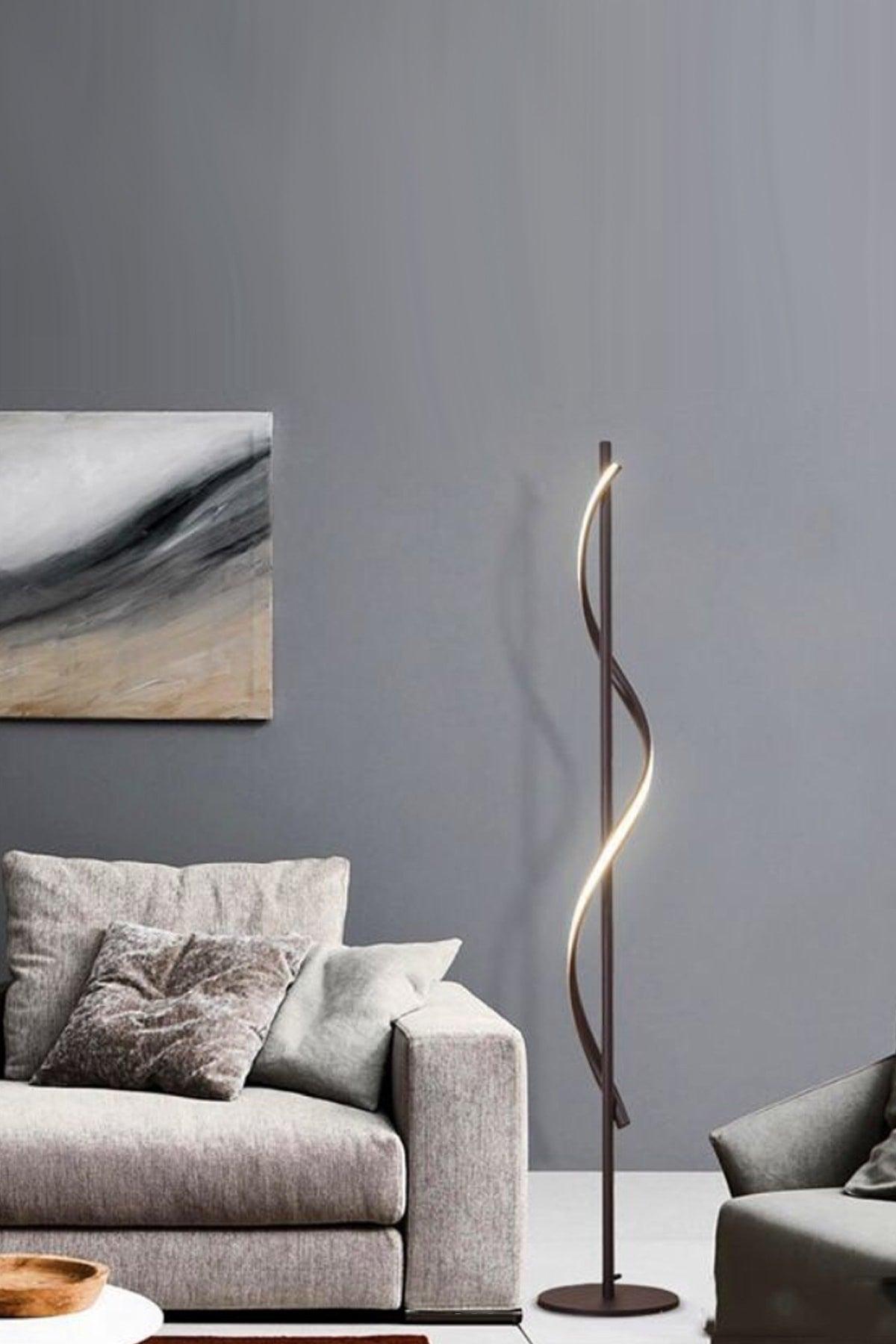 Miami Modern Design Led Corner Floor Lamp - Swordslife