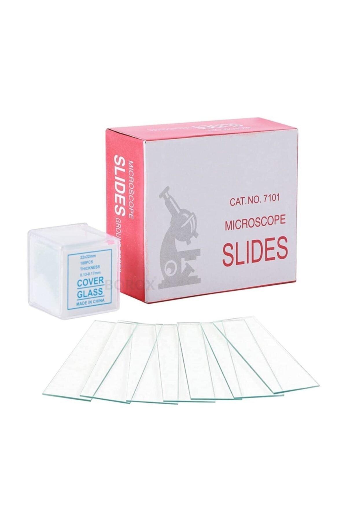 Microscope Slide Cover Set - 50 Pcs. Slide 100