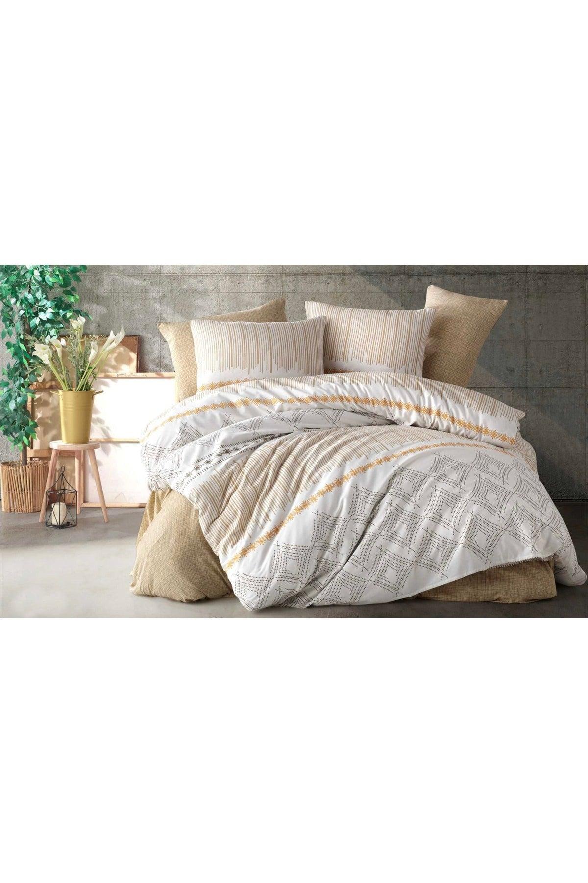 Mila Home Irina Poplin Double Duvet Cover Set - Swordslife