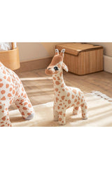 Mini Giraffe Decorative Pillow 40x20 Cm Beige - Swordslife