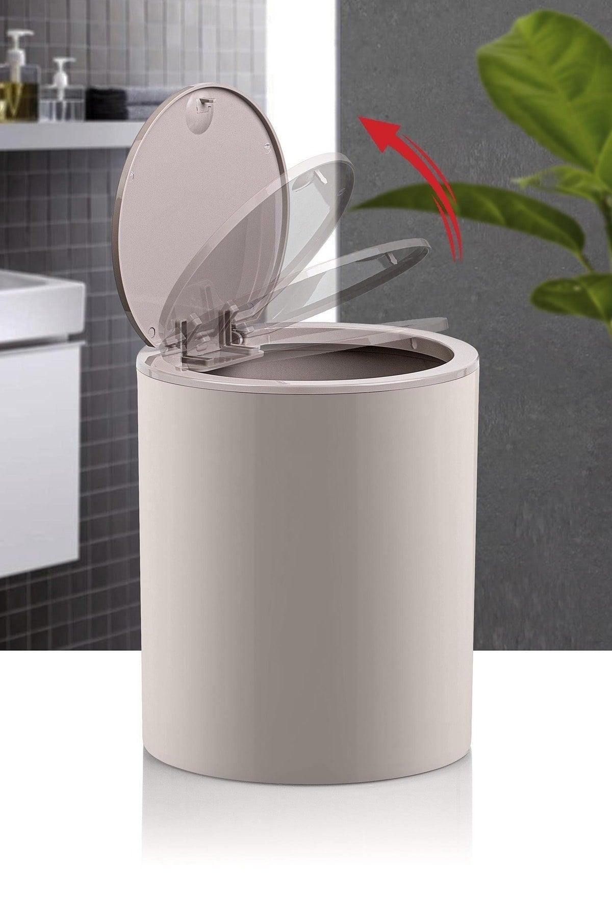 Mink Click Lid Round Dustbin