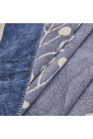 Minka Cotton Double Blanket Blue - Swordslife